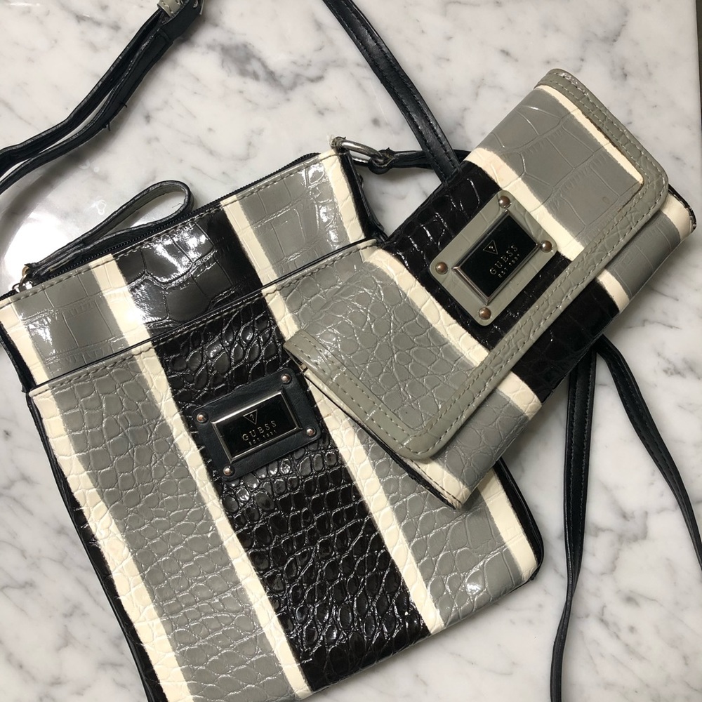 GUESS Crossbody Purse & Wallet Set